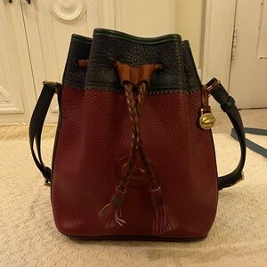 Vintage Dooney & Bourke Drawstring Shoulder Bag